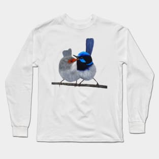 Fairy Wrens Long Sleeve T-Shirt